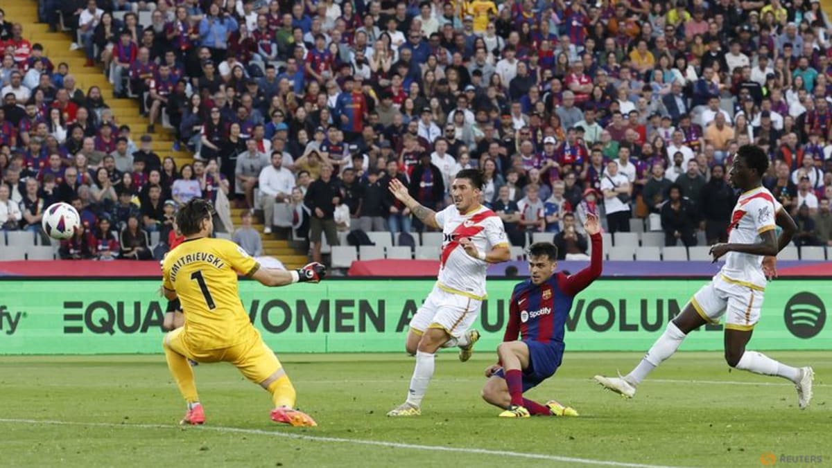 Barcelona protected 2nd position in LaLiga with win over Rayo